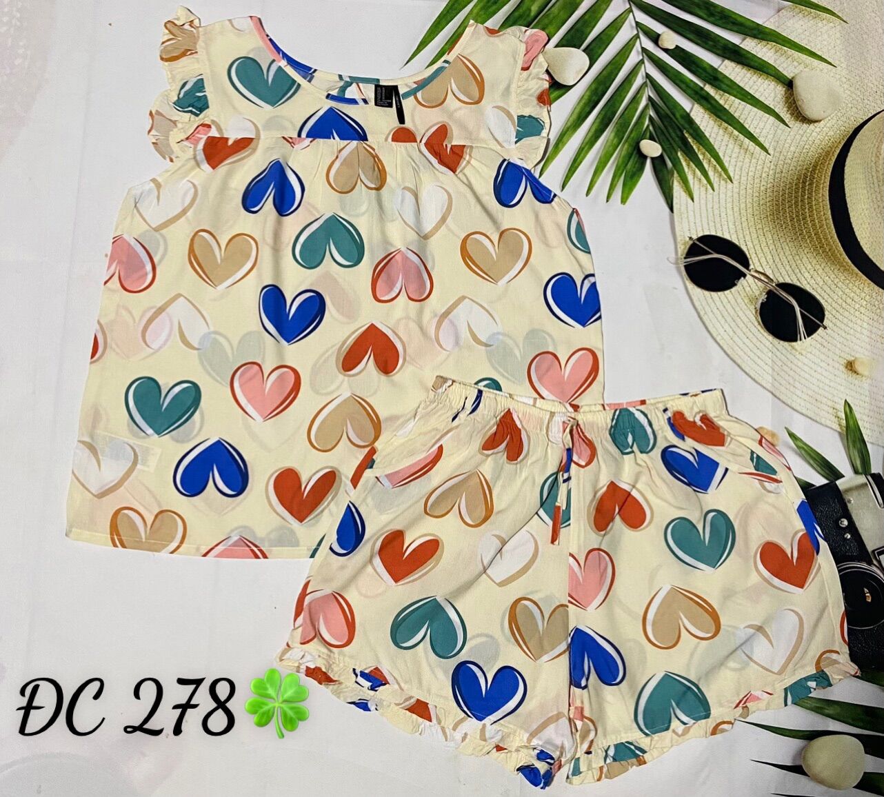 Đồ bộ tole lanh mặc mat