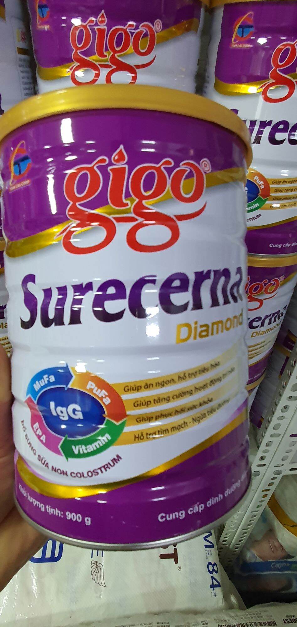 SỮA BỘT GIGO SURECERNA DIAMOND 900G