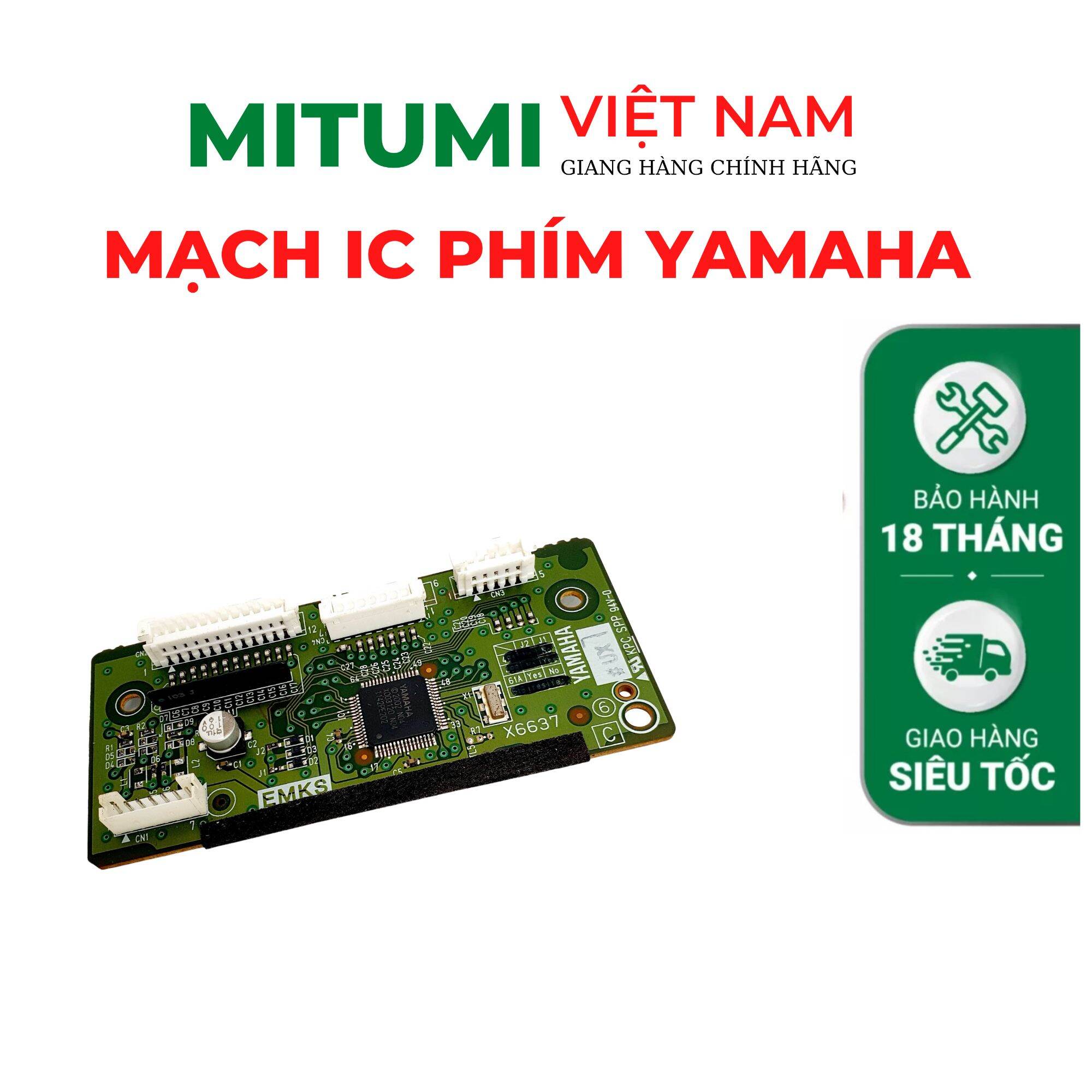 Mạch IC phím đàn Yamaha từ S700 trở lên s975 - linh kiện đàn organ
