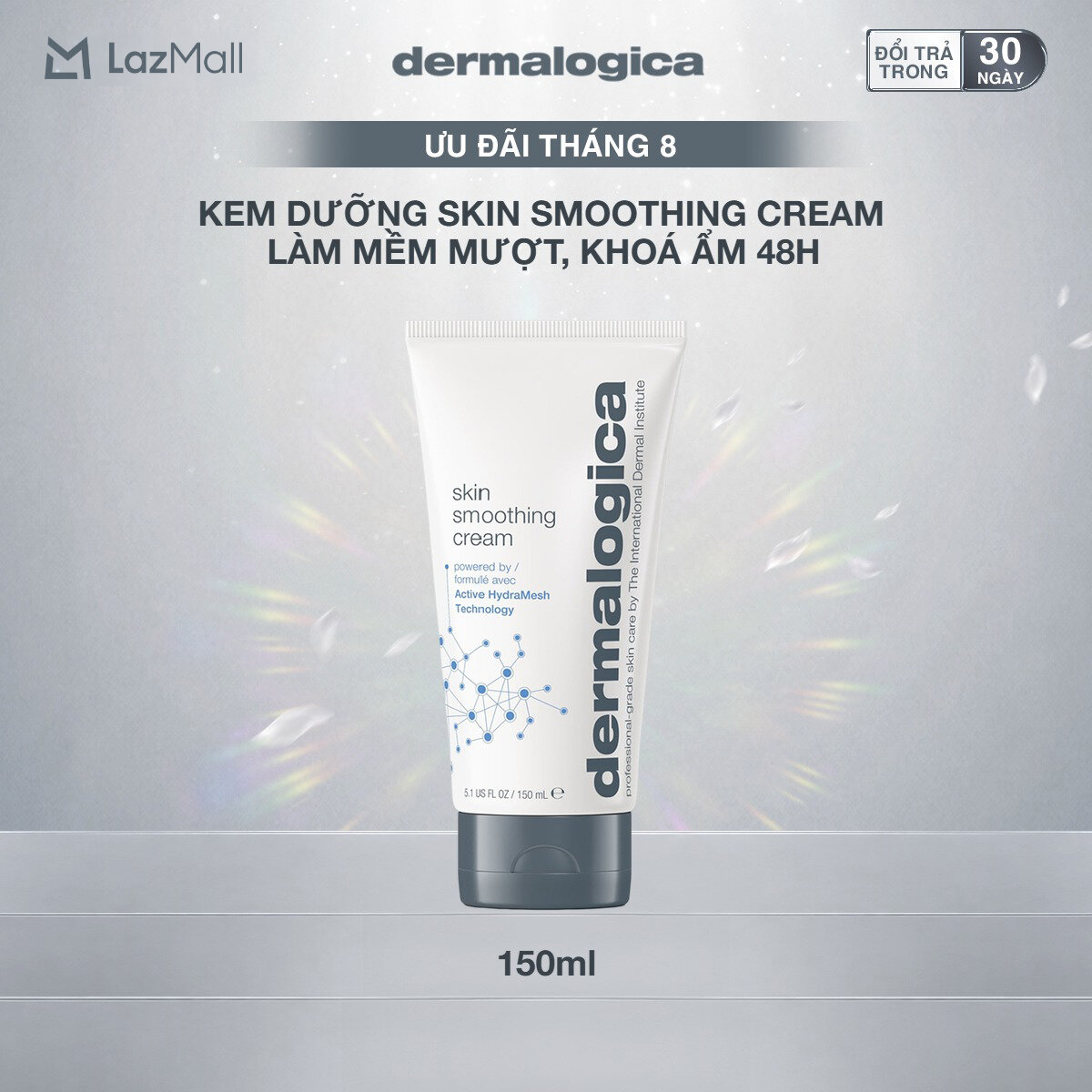 Kem dưỡng cấp ẩm liên tục 48h Dermalogica Skin Smoothing Cream Jumbo Size 150ml