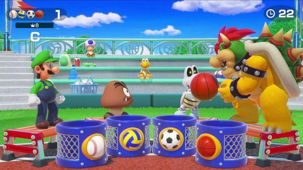 Đĩa game nintendo switch: super mario party - new seal