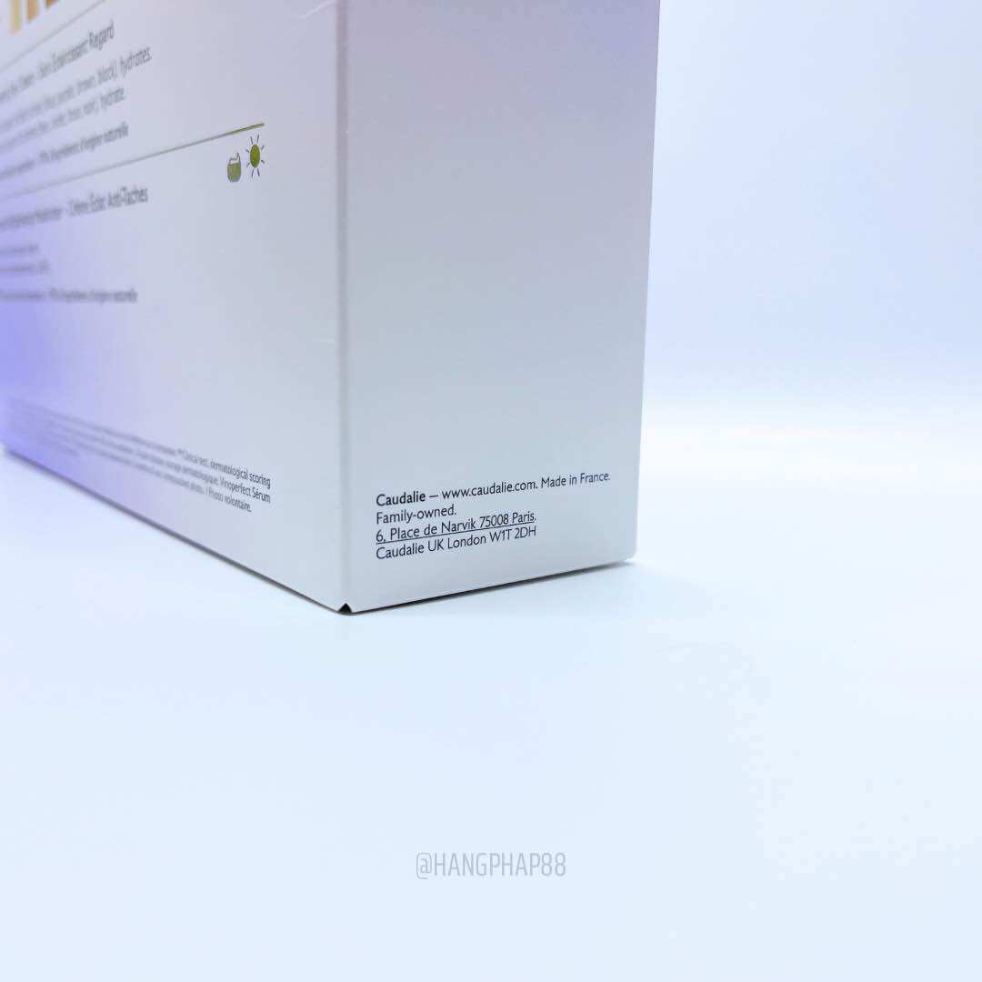 Set Caudalie sáng da mờ thâm mẫu mới