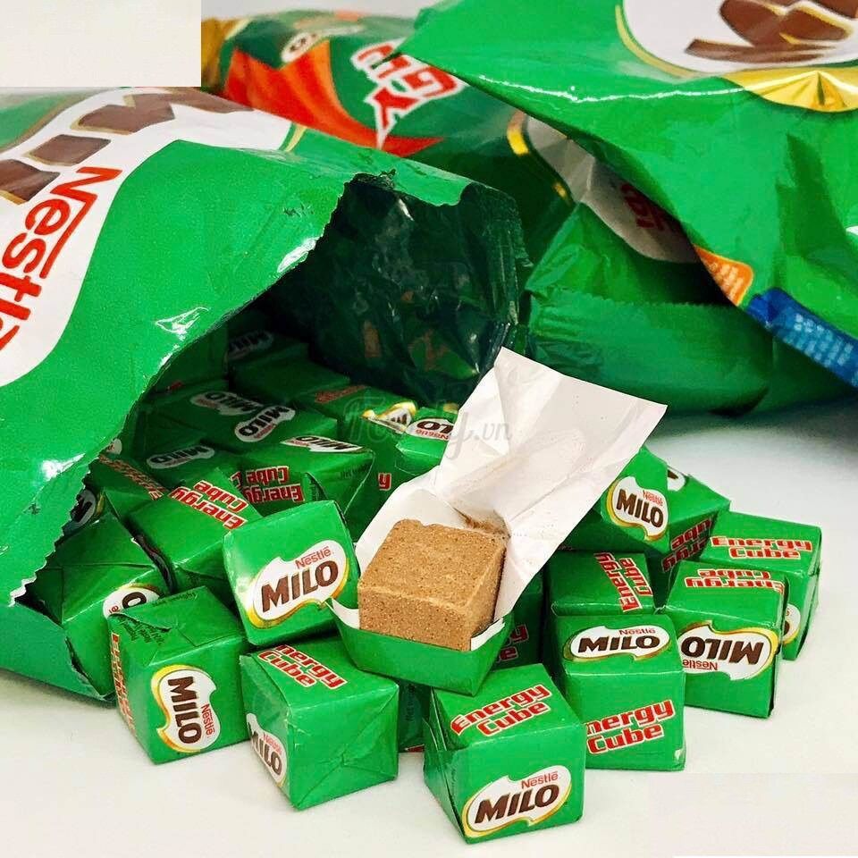 Gói 100 Viên Kẹo MiLo Cube