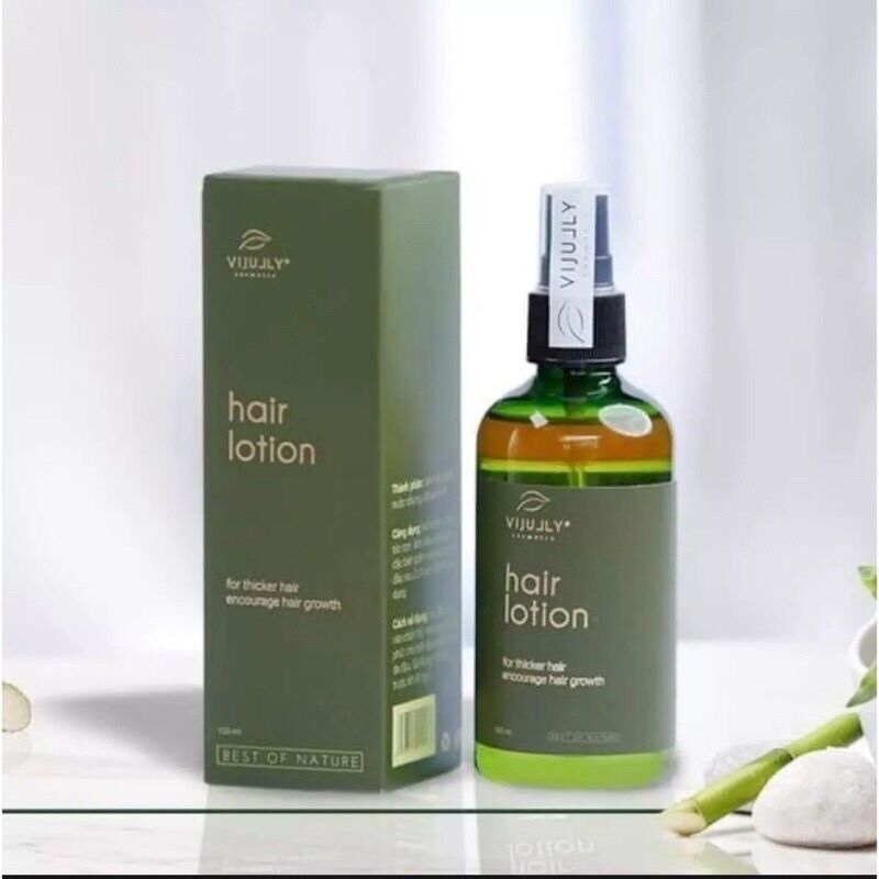 Tinh dầu bưởi Vijully, Xịt dưỡng tóc Hair Lotion, Ngăn Ngừa Rụng Tóc, Kích Thích Mọc Tóc
