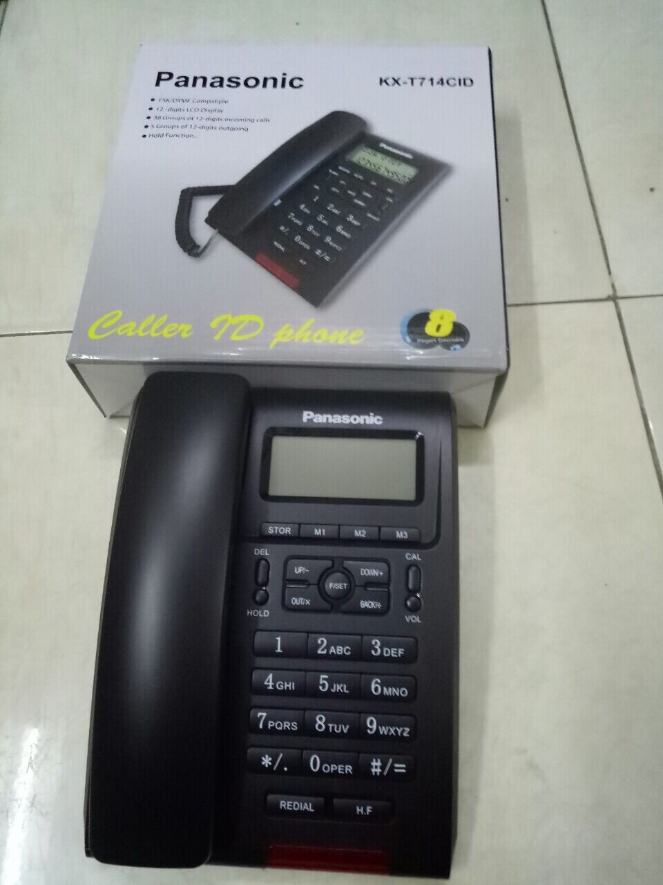 Điện thoại bàn panasonic kx-t714cid