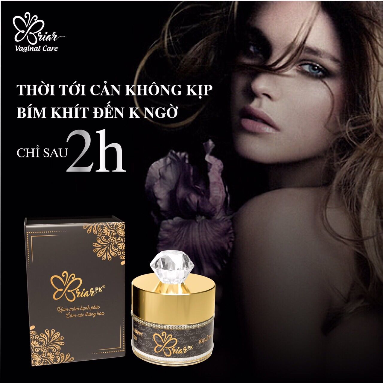 10 viên đặt thảo mộc Briar se khít cô bé chính hãng công ty PowerQueen