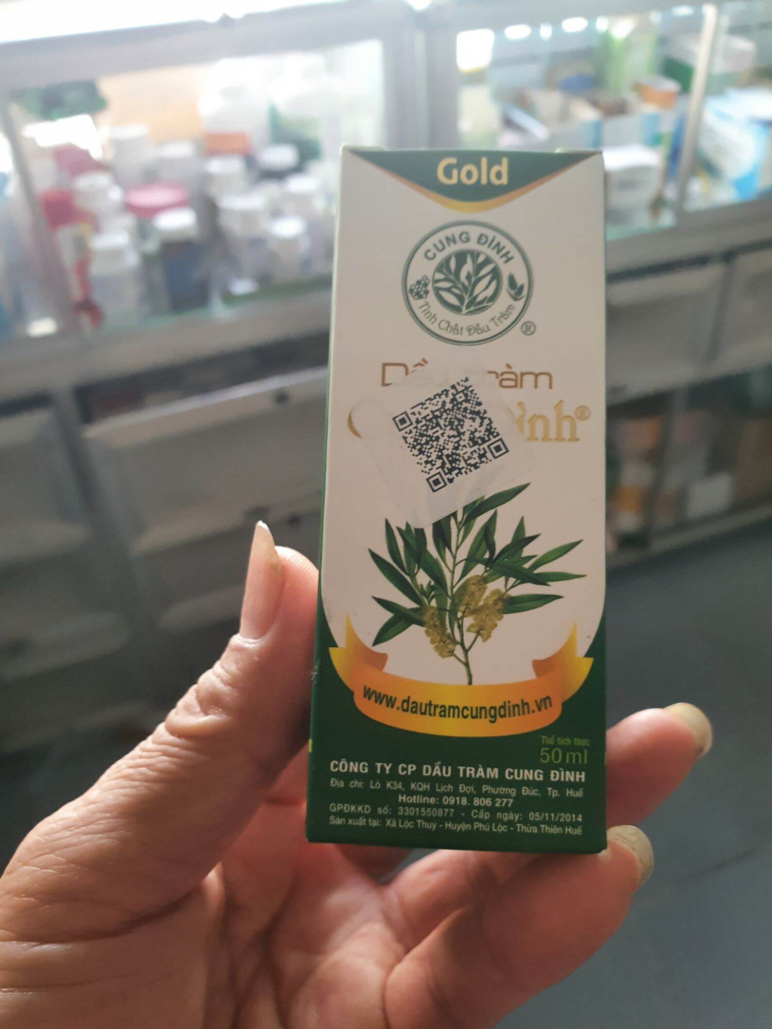 DẦU TRÀM CUNG ĐÌNH LOẠI 1 LỌ 50ml