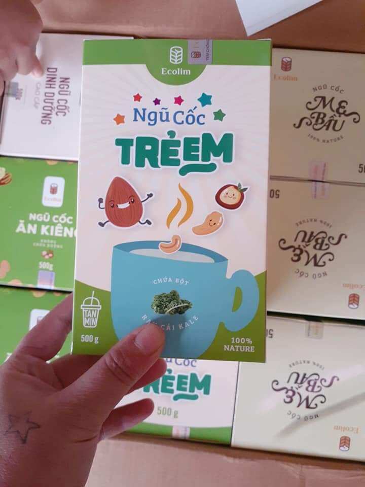 Ngũ Cốc Trẻ Em - Sữa Hạt Trẻ Em Cao Cấp Ecolim