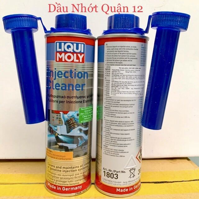 Liqui Moly Injection Cleaner 1803 300ML - Phụ Gia Súc Béc Xăng Kim Phun Tẩy Muội Than Carbon - Made in Germany