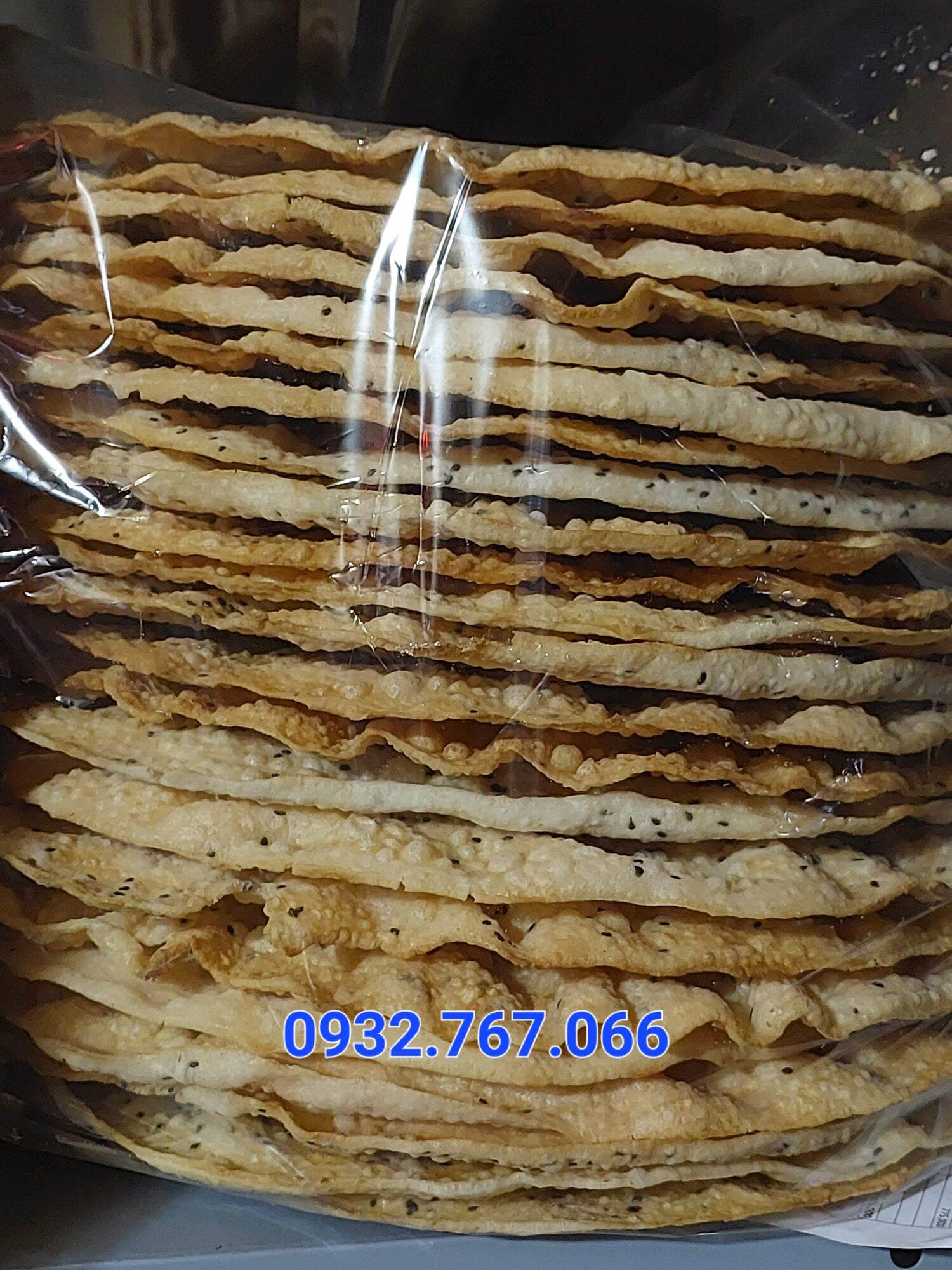 Bánh tráng gạo mè đen ( 50 cái / kiện )