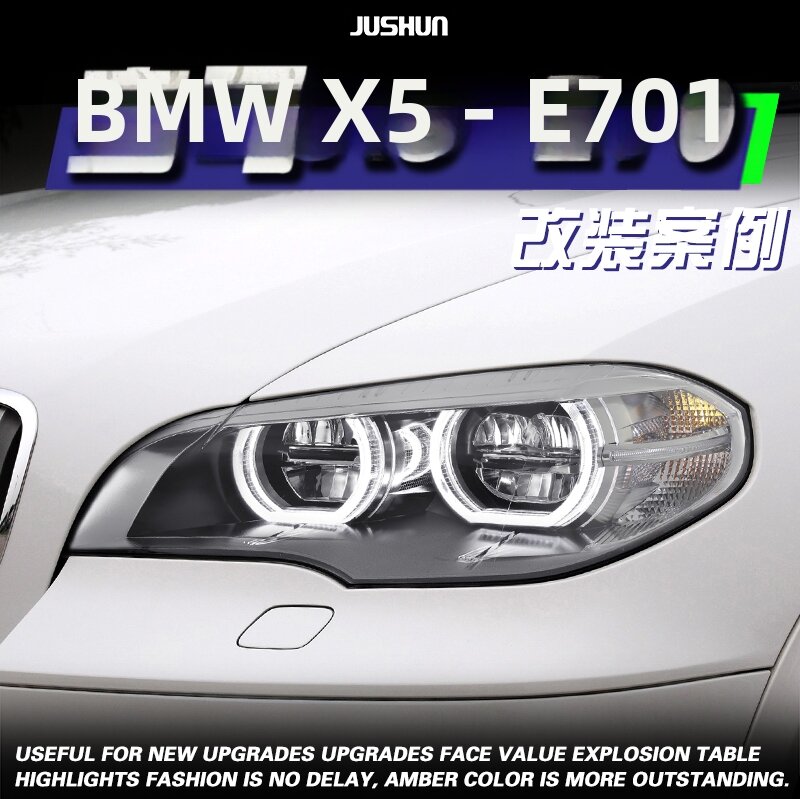 TAOJING | High-end Upgrade LED DRL & Turn Signal Headlight Assembly For BMW X5 E70 07-13 Giá 17,708,000 Đồng*Miễn phí vận chuyển