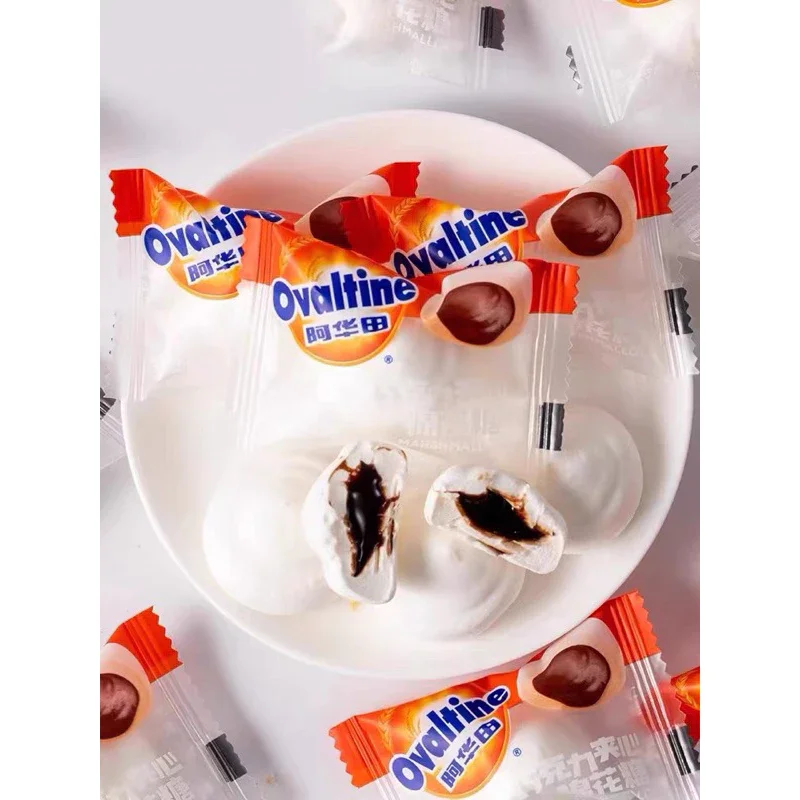 [Bịch 500g]Kẹo Xốp Ovaltine Nhân Socola tan chảy
