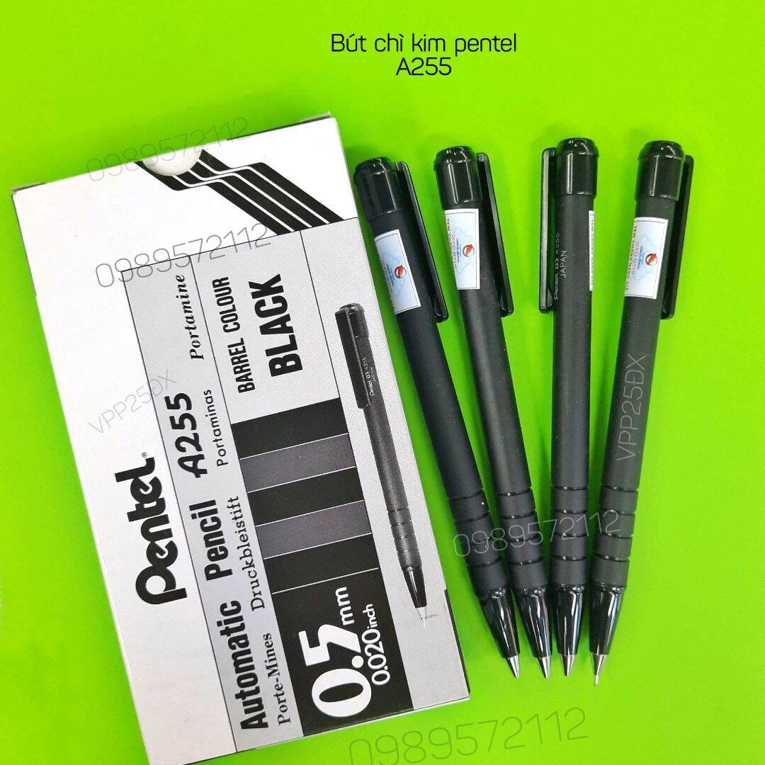 Bút chì kim pentel A255 Nhật Bản (hàng chính hãng)