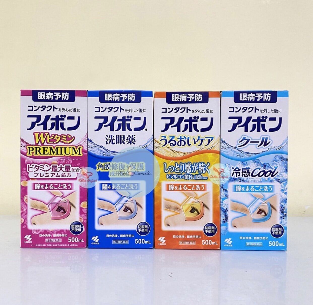 Nước rửa mắt Eyebon W Vitamin Nhật Bản 500ml