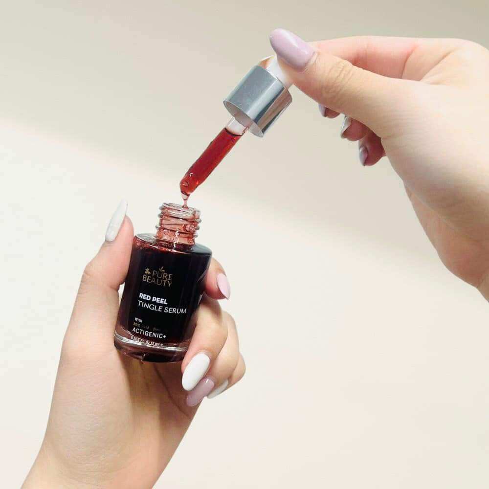 Tinh chất red peel tingle serum tái sinh không bong _15ml