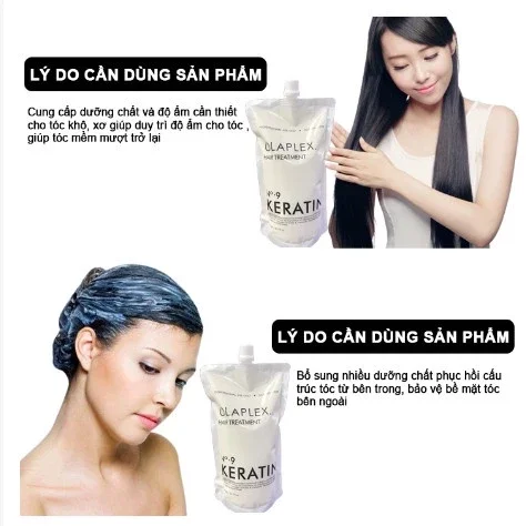 [HCM] HẤP PHỤC HỒI TÓC HƯ TỔN NẶNG 1000ml