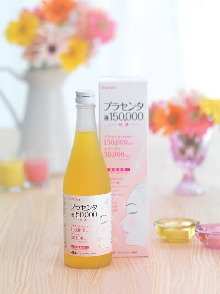 Nước uống nhau thai Fracora Placenta 150000mg 480ml nhật bản
