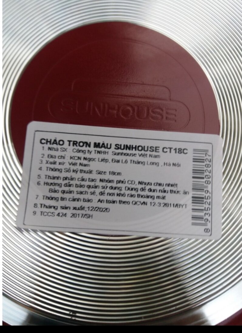CHẢO CHỐNG DÍNH SUNHOUSE