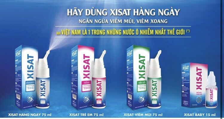 Dung Dịch Xịt Mũi XISAT 1 chai 75ml