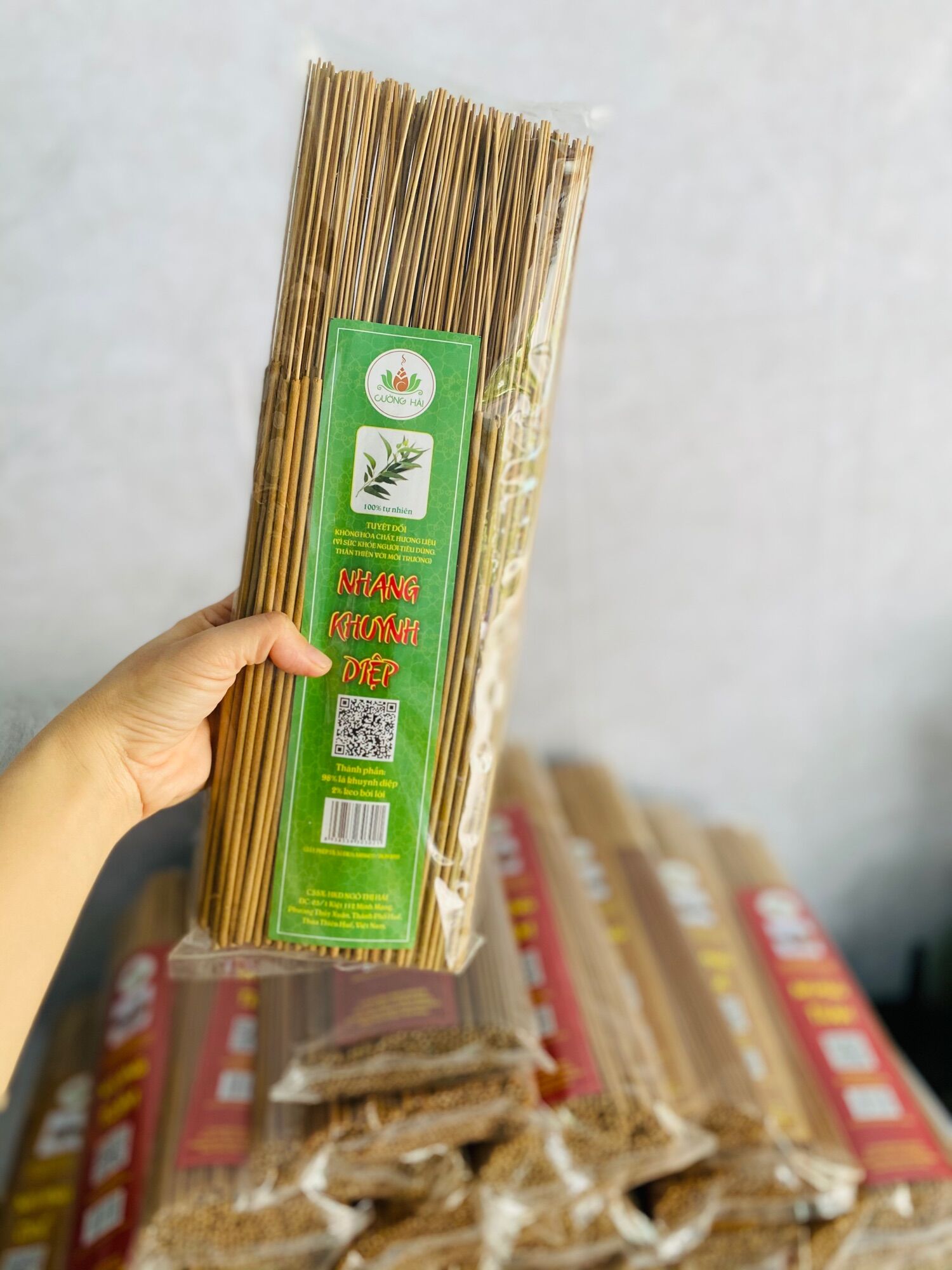 Nhang Quế (Nhang chuẩn sạch tự nhiên) 500g