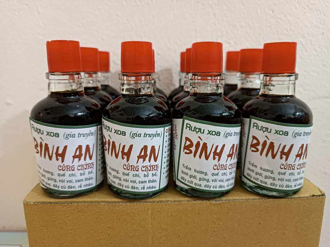 Combo 10chai - Dầu xoa bóp Bình An