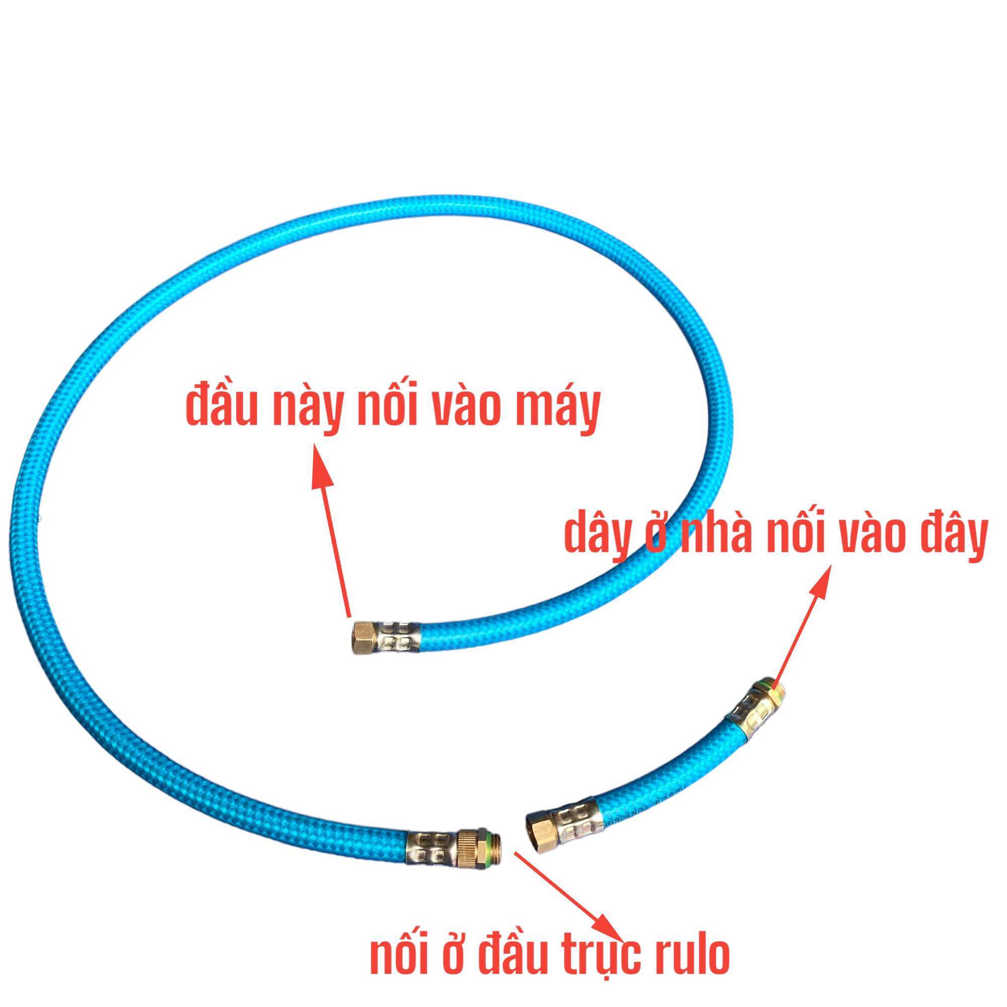 Rulo quấn dây cho máy rửa xe ren 14mm quấn 50m