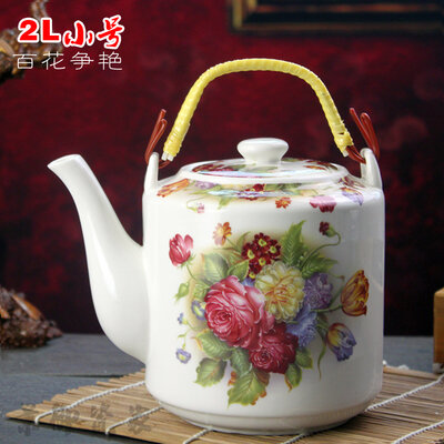 Nanguang Genuine Jingdezhen High Temperature Resistant Household Little Teapot Ceramic Large Capacity Single Teapot Cold Water Bottle Cold Water