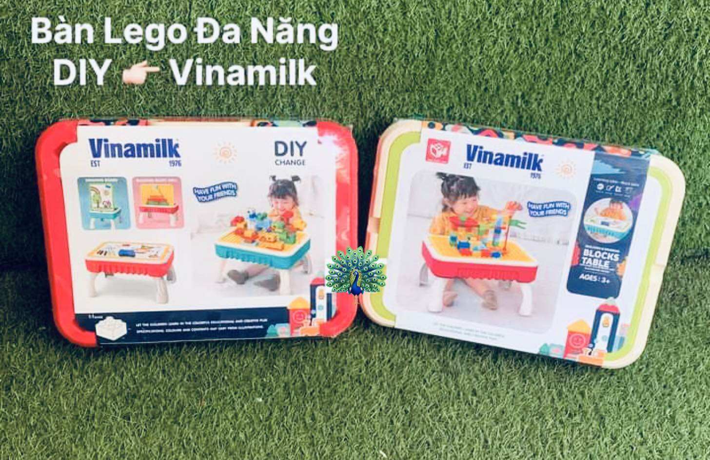 BỘ BÀN HỌC LẮP RÁP LEGO