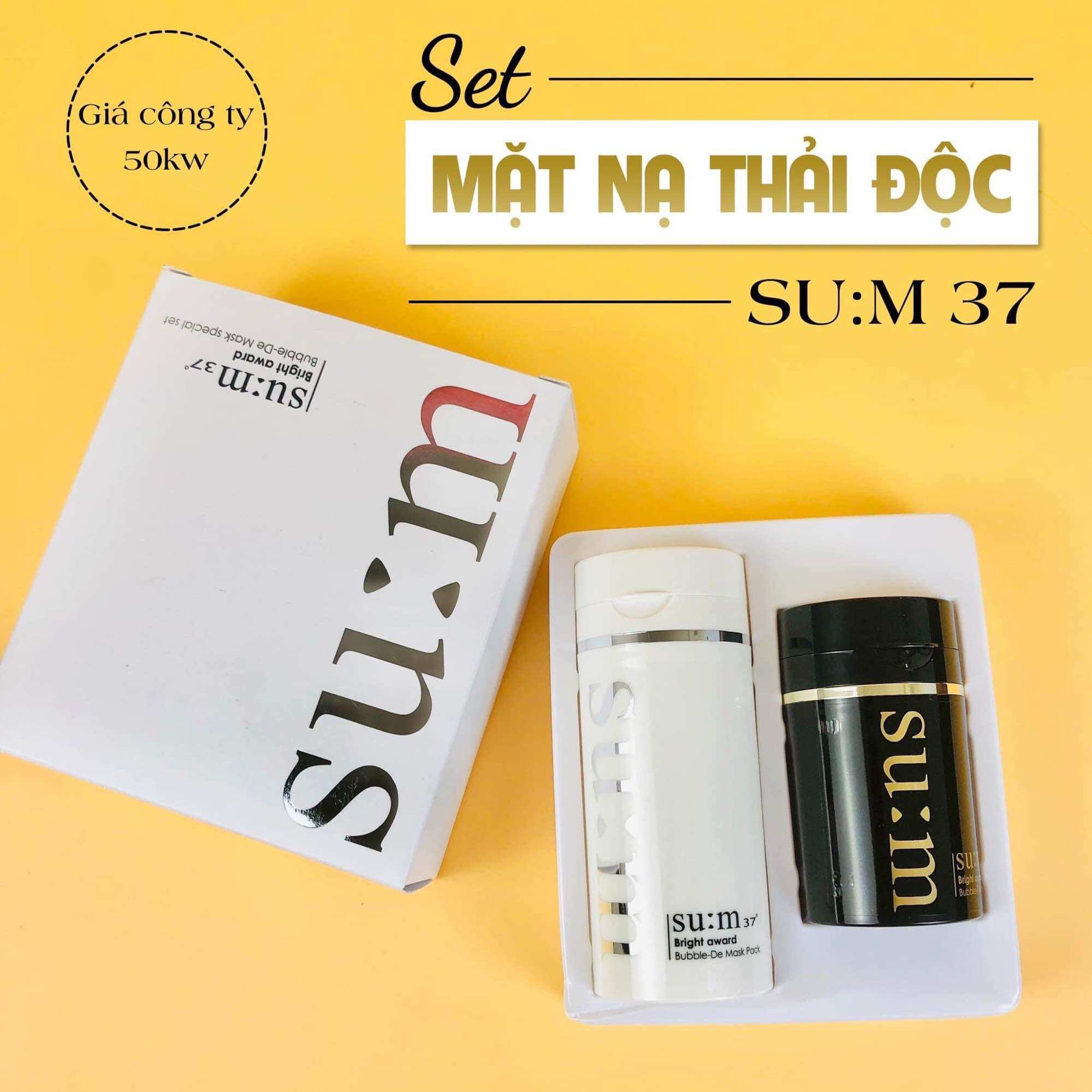 Set mặt nạ thải độc su:m