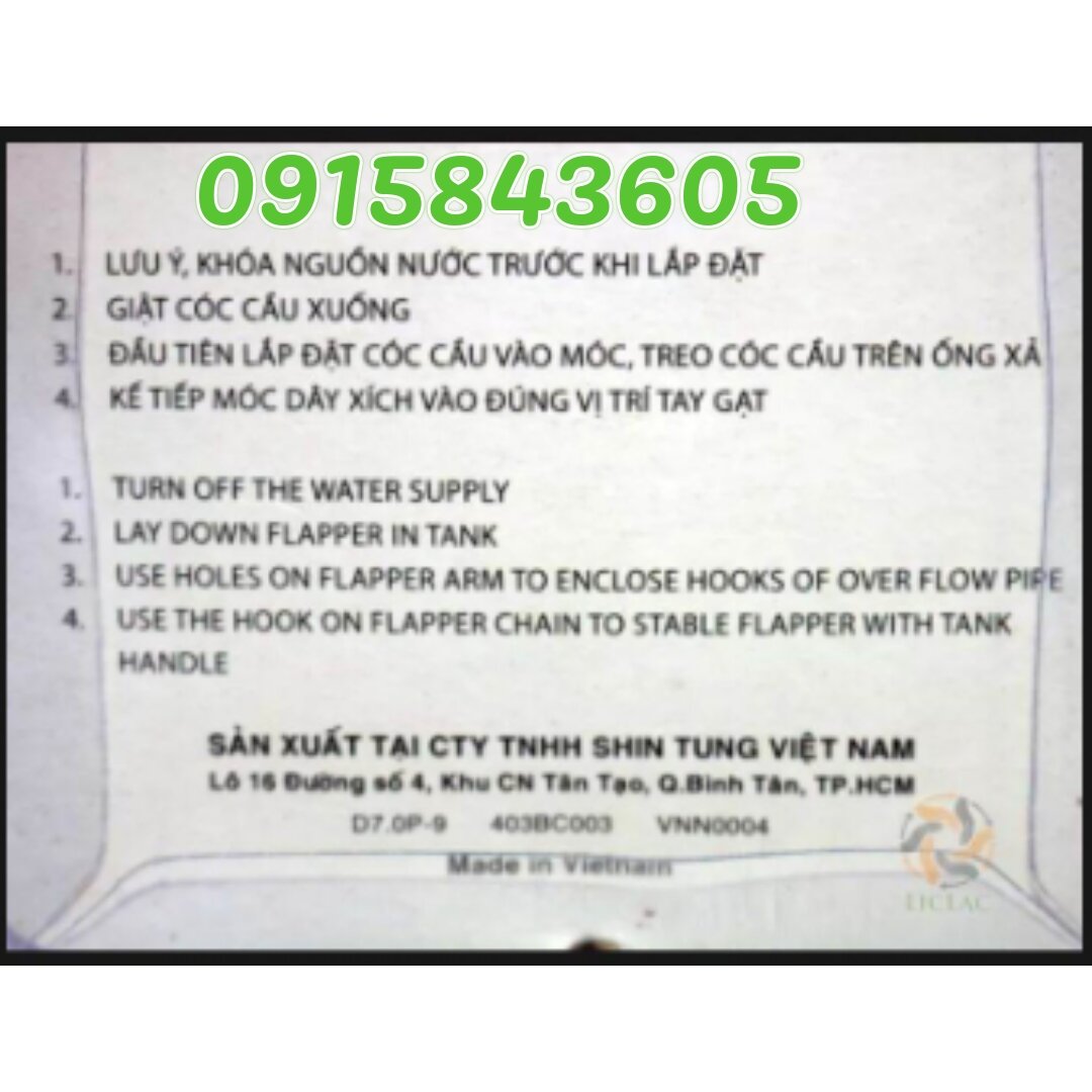 Cóc cầu Onspa cóc két nước bồn cầu