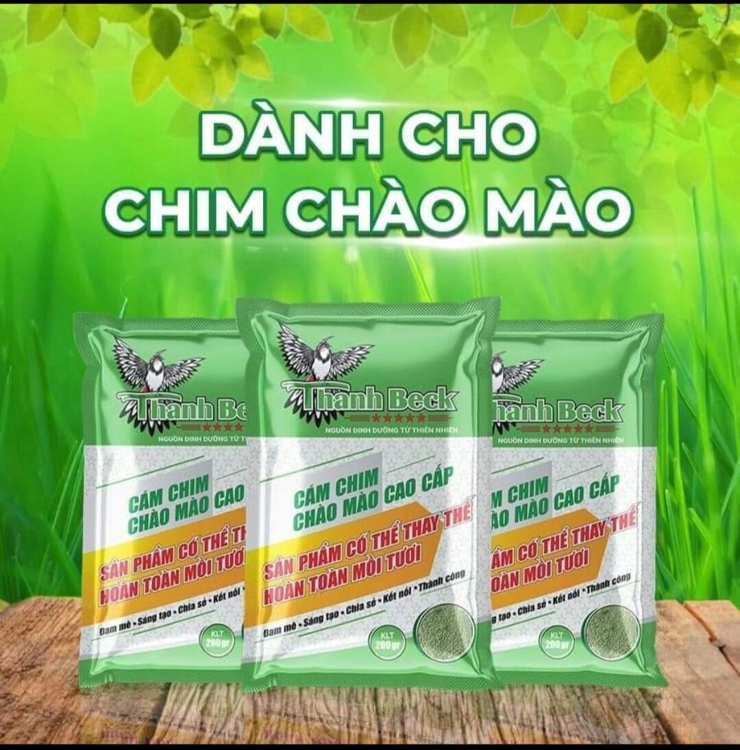Cám chim chào mào Thanh Beck , Cám chim cảnh, Thức ăn cho chim cảnh, thực phẩm cho chim.