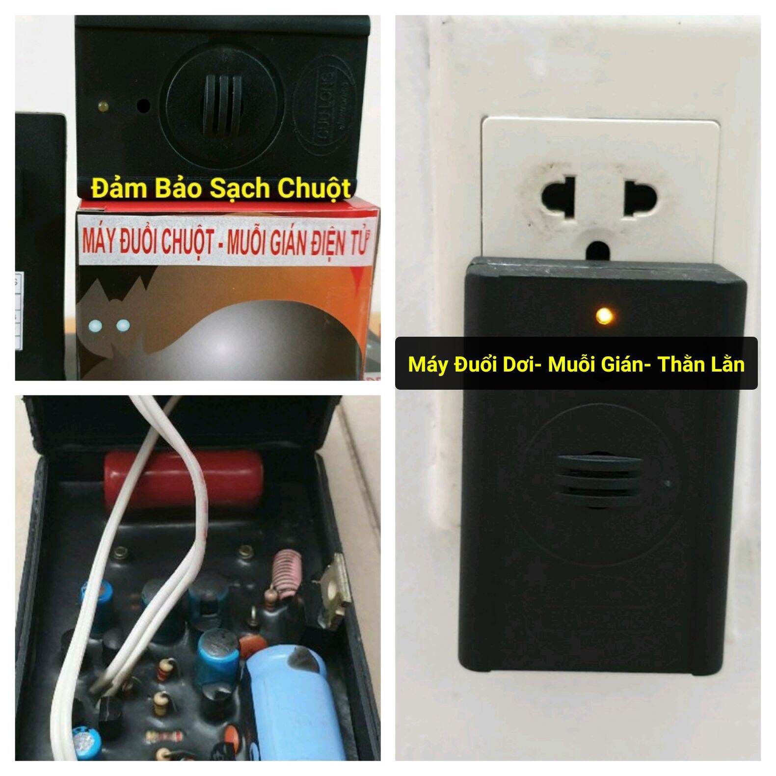 Máy đuổi chuột và muỗi gián cửu long