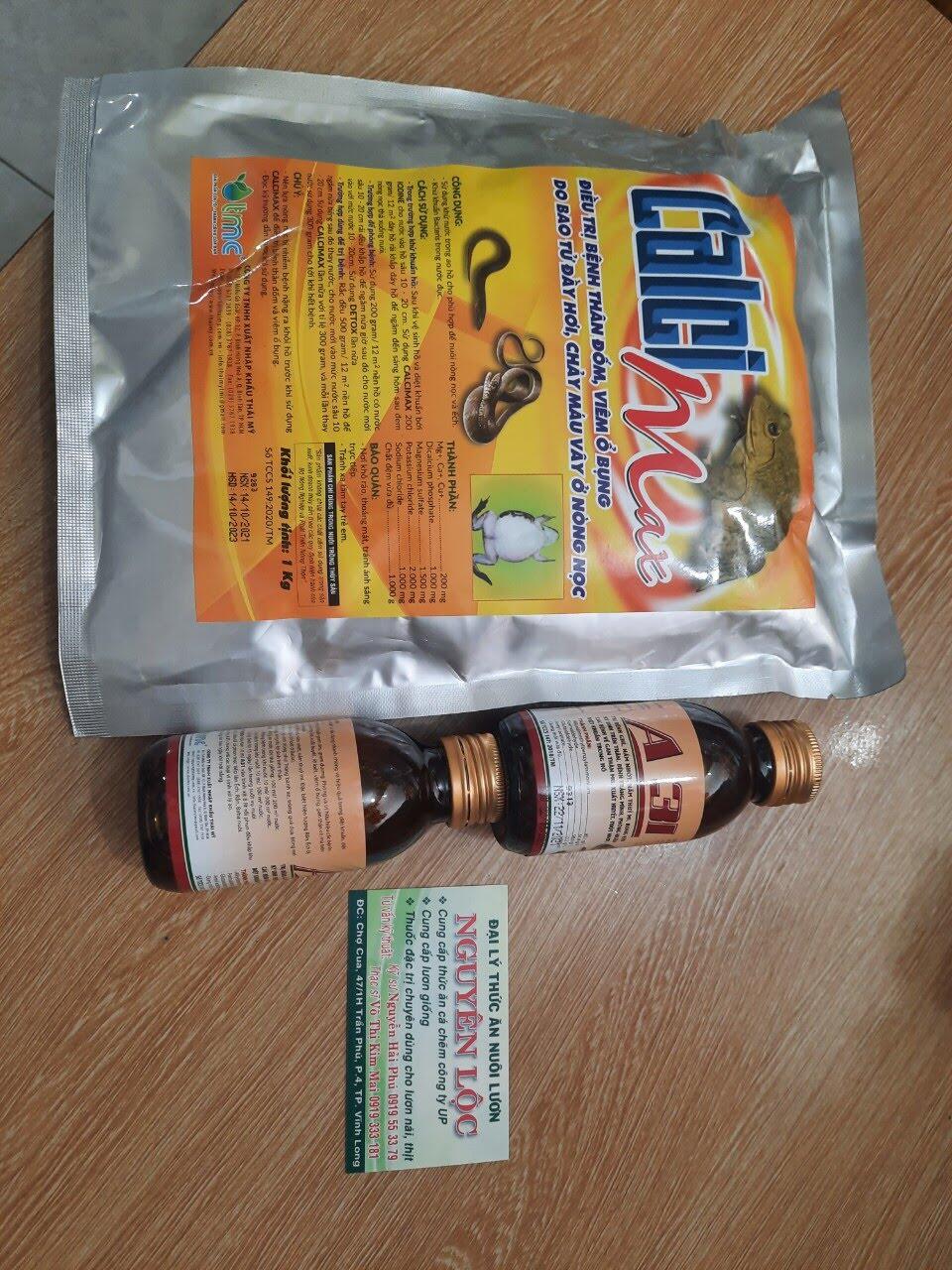 Calci max cho lươn cá ếch. Mua 10 tặng 1