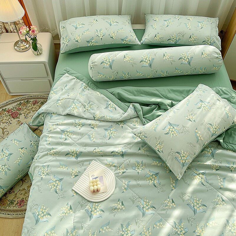 Đũi 5 món -chăn chần bông hè tiện dụng