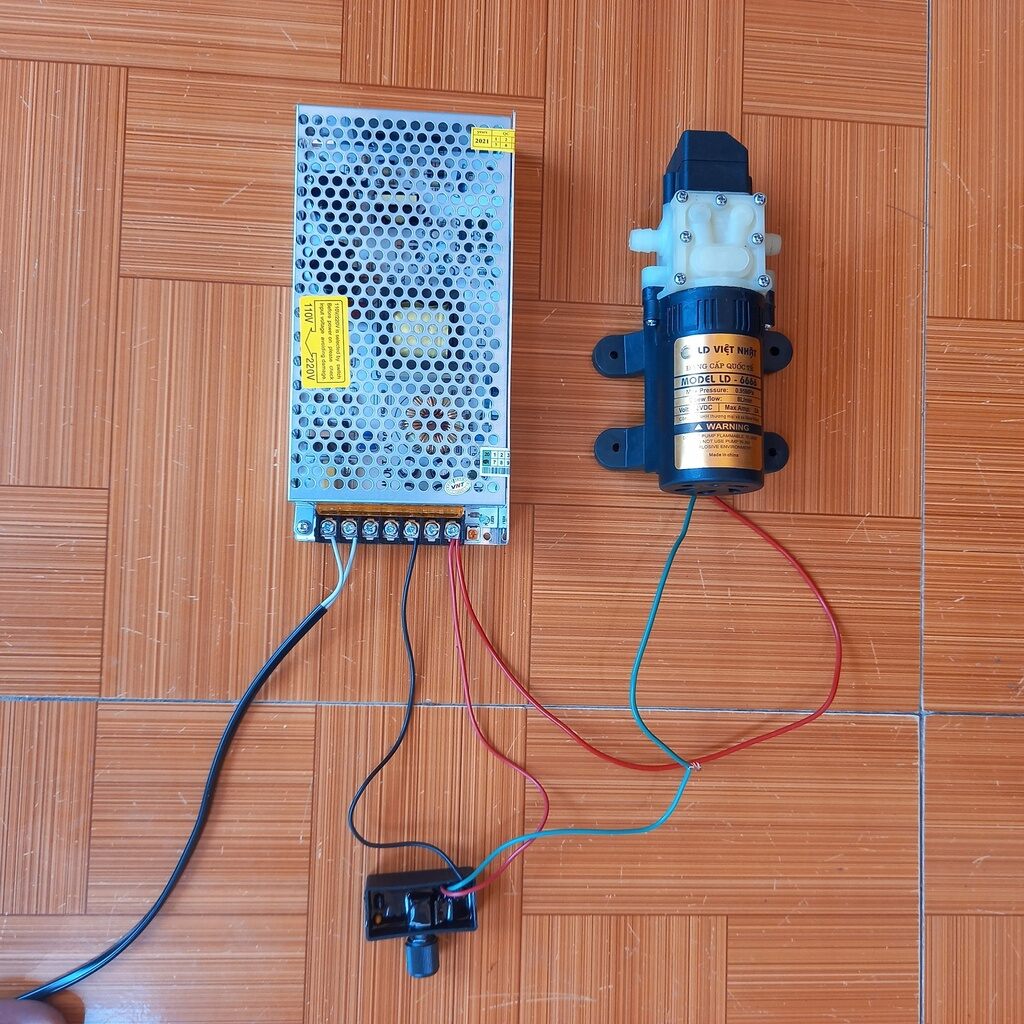 Chiết áp 12V  - Bộ điều khiển tốc độ 12V/10a