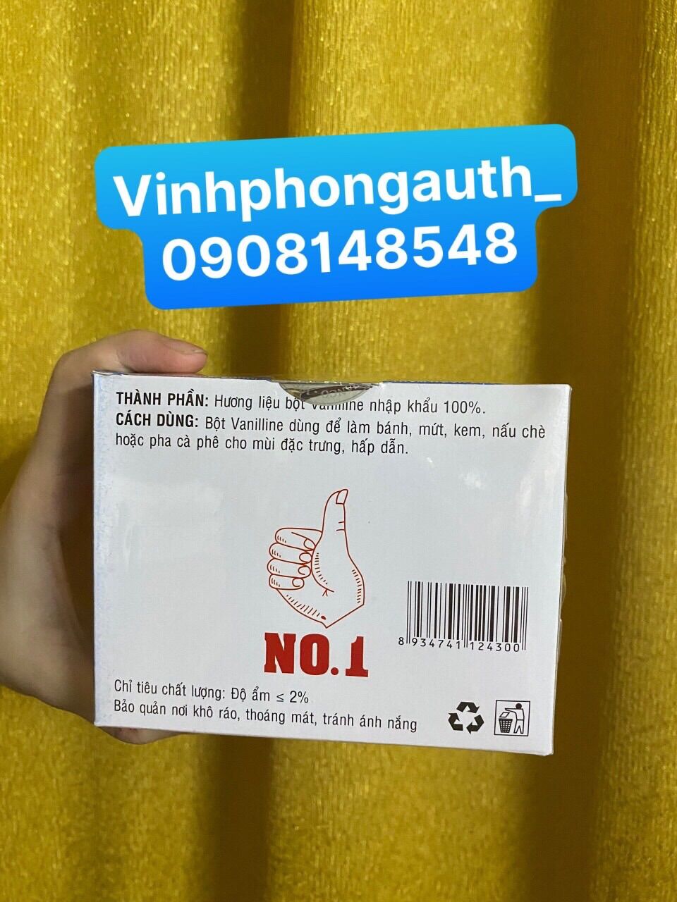 BỘT THƠM VANI NGUYÊN CHẤT