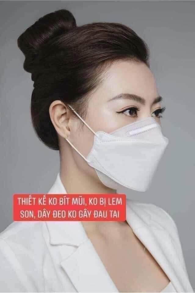 Khẩu Trang 4D Mask KF94 set 10 chiếc