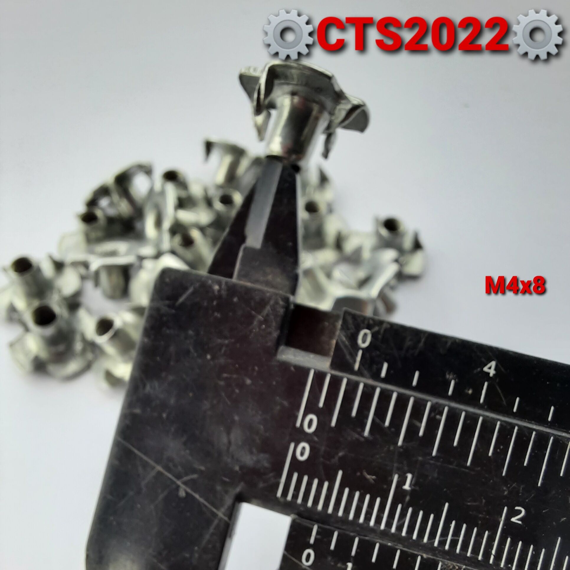 Set 5 Ốc cấy M4x8 chuyên dụng cho đồ gỗ