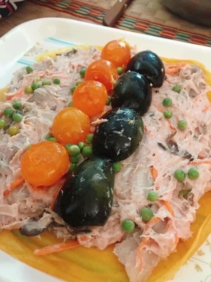 500gr Chả hoa trứng muối bắc thảo (giao nhanh 2h tphcm)