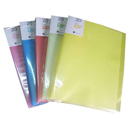 Bìa phân trang - Bìa lá nhựa loại 20 lá khổ A4