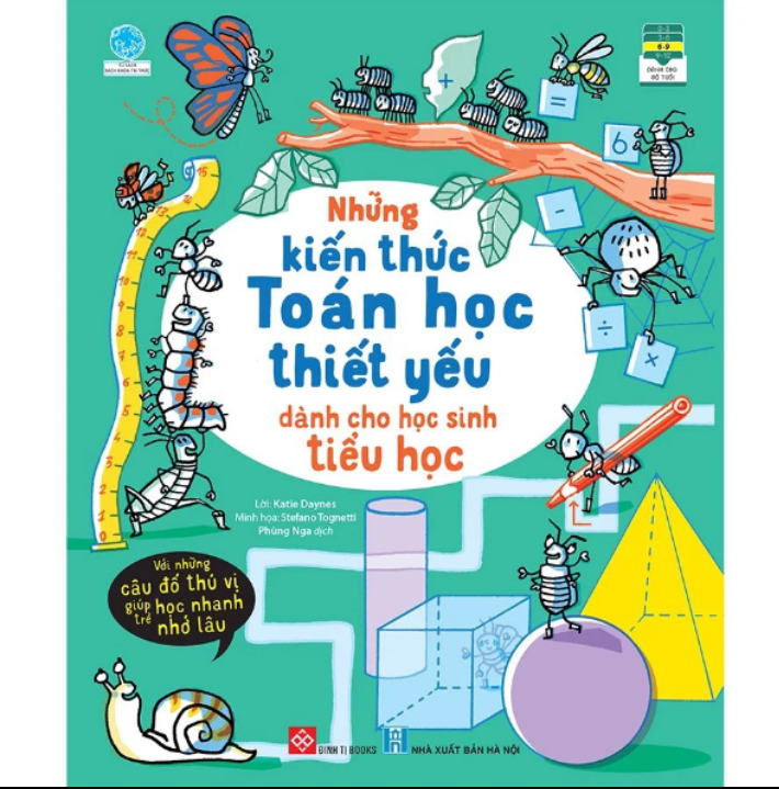 SÁCH - Những kiến thức toán học thiết yếu dành cho học sinh tiểu học