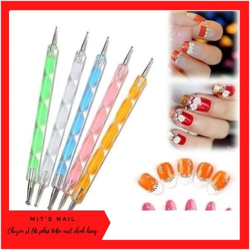 Bộ cọ chấm bi, sét cọ chấm bi 5 cây