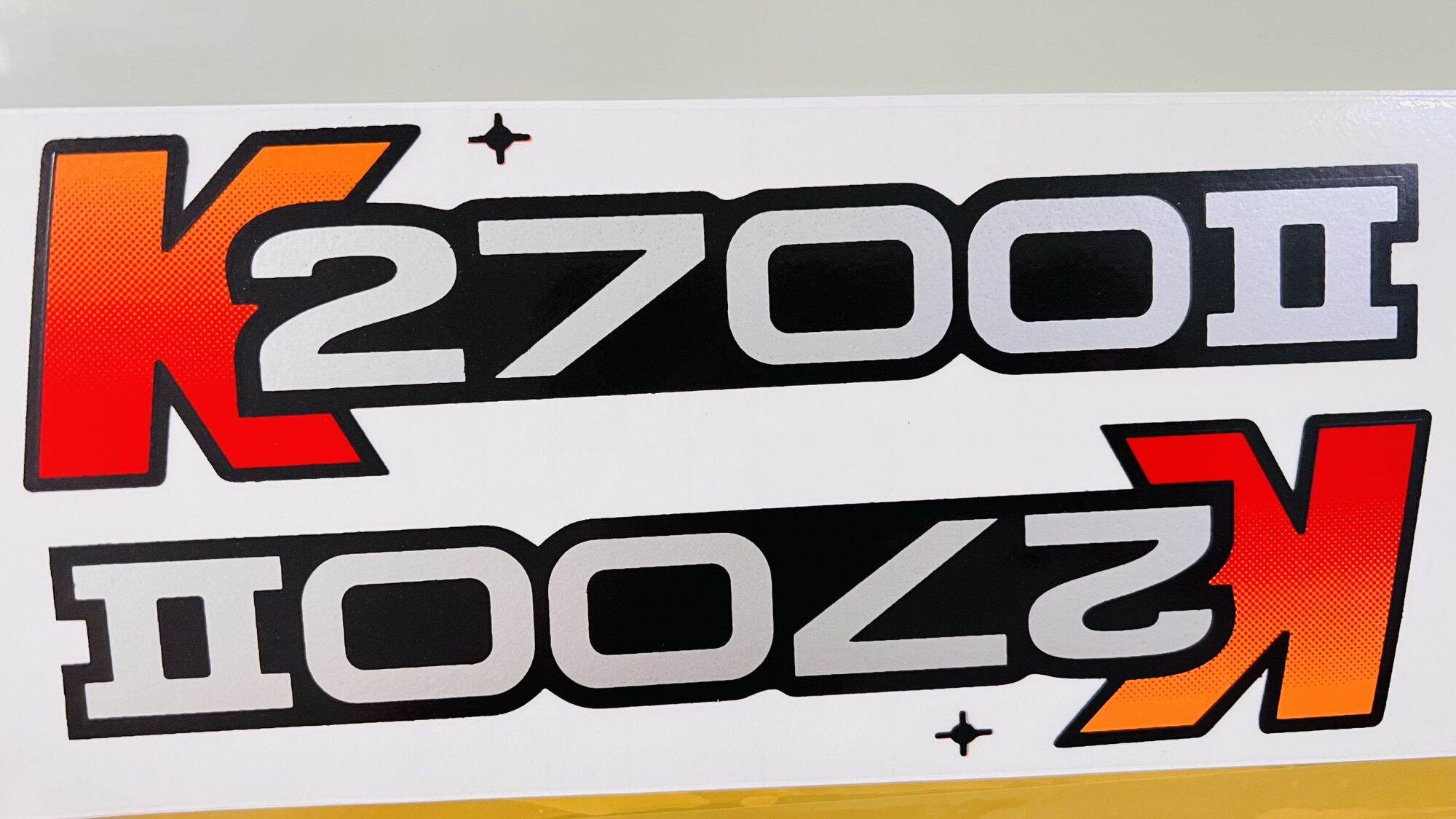 Tem dán xe tải chữ kia k27000