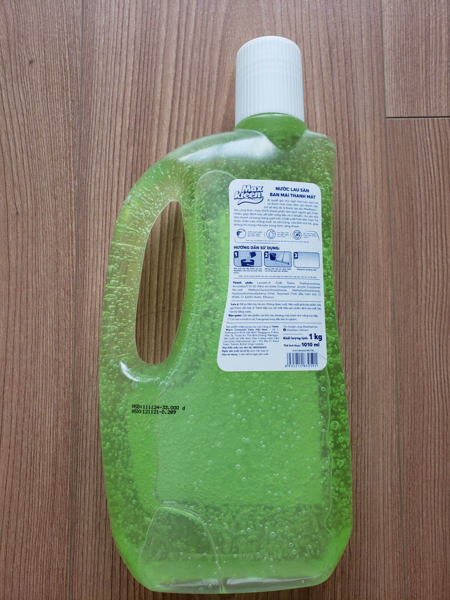 Nước lau sàn Maxkleen 1Kg