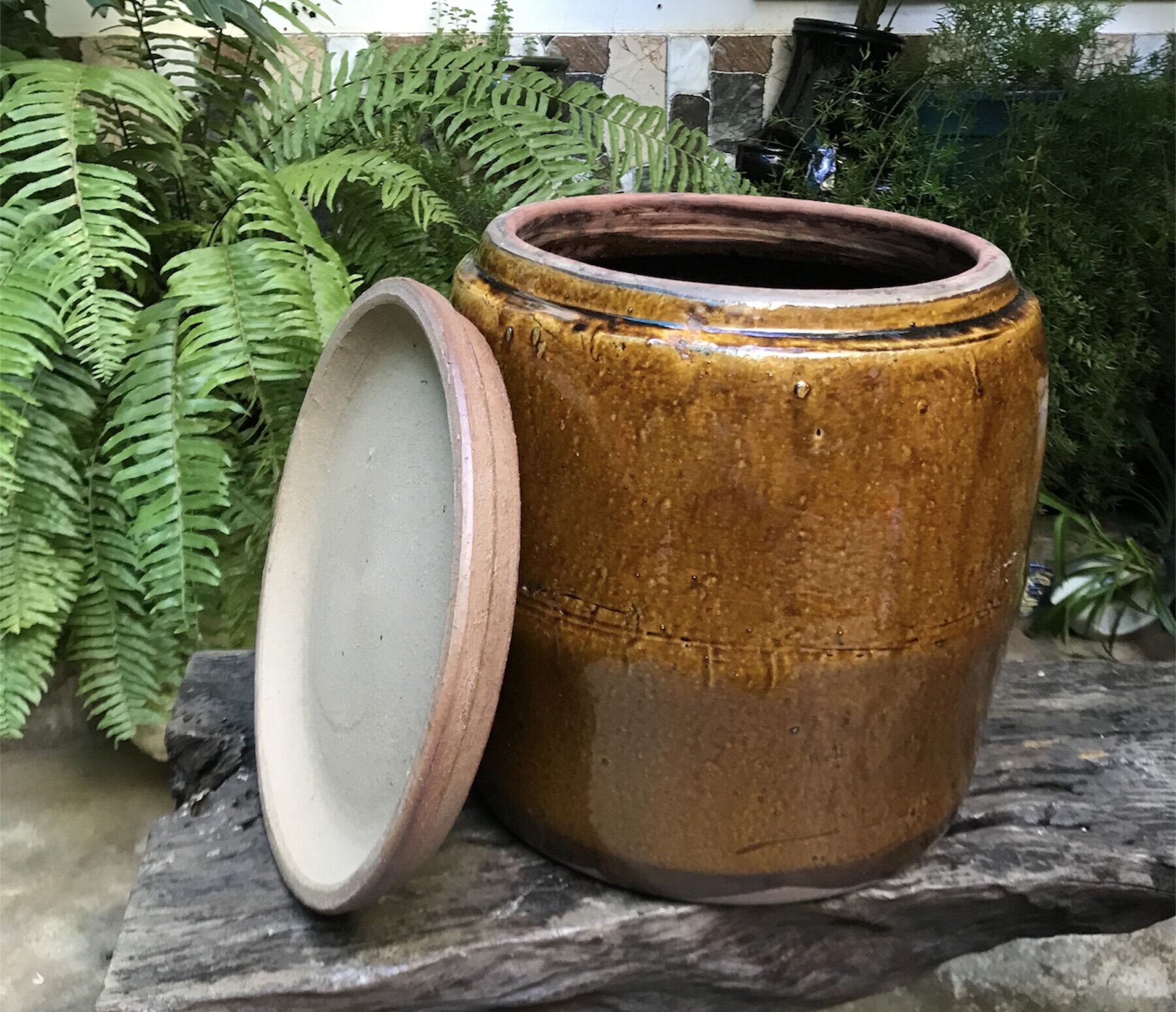 Thạp, lu đựng gạo, muối dưa, trồng hoa sen ( thể tích 20kg)