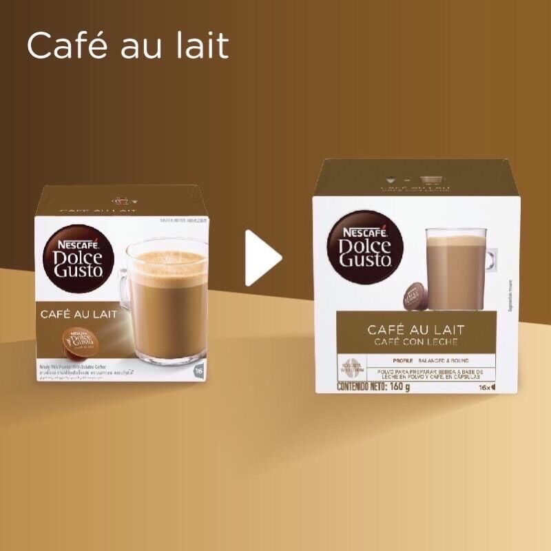 SALE 30% COMBO 6 HỘP NESCAFE DOLE GUSTO VỊ CAFE SỮA AU LAIT