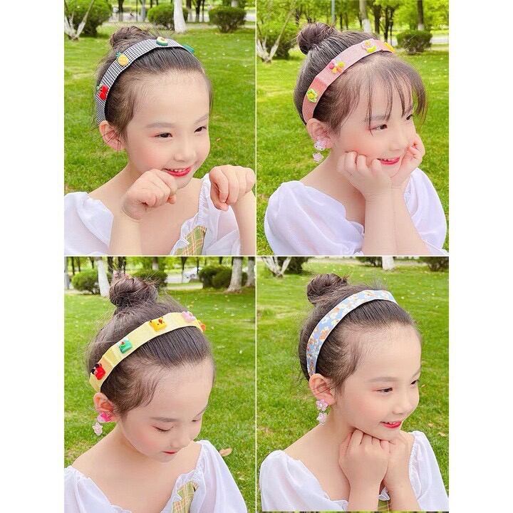 Băng đô cài tóc cho bé gái xinh xắn