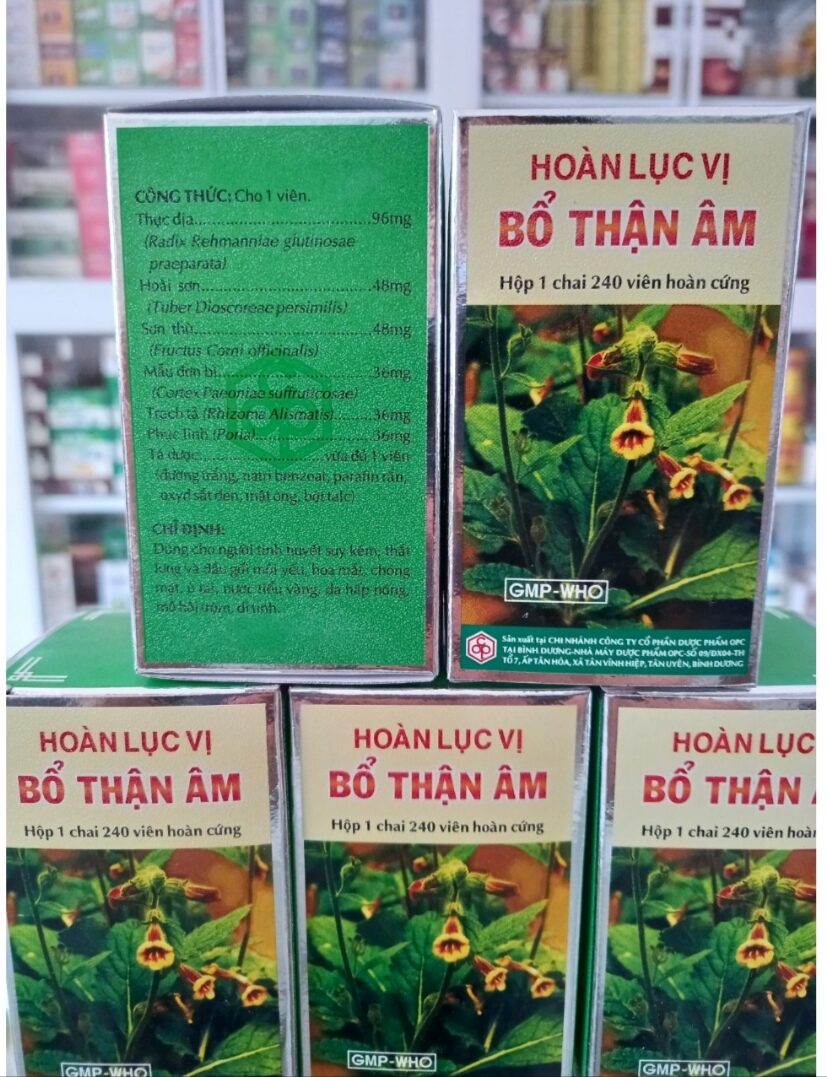 HOÀN LỤC VỊ BỔ THẬN ÂM
