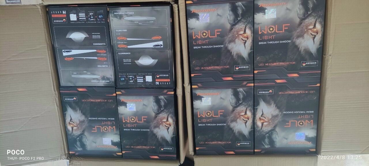Bi Led pha Aozoom wolf Light