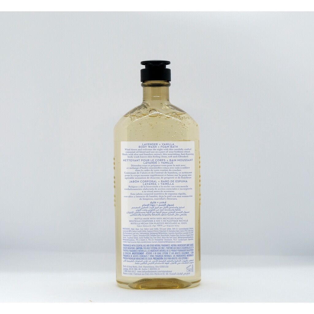 Tắm thư giãn Sleep Lavender + Vanilla - Bath & Body Works Aromatherapy (295ml)